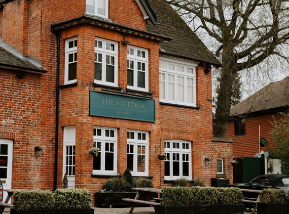 The Victoria Oxshott pub exterior